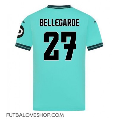 Dres Wolves Jean-Ricner Bellegarde #27 Preč 2025-26 Krátky Rukáv Dres Wolves Jean-Ricner Bellegarde #27 Preč 2025-26 Krátky Rukáv